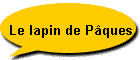 Le lapin de Pques